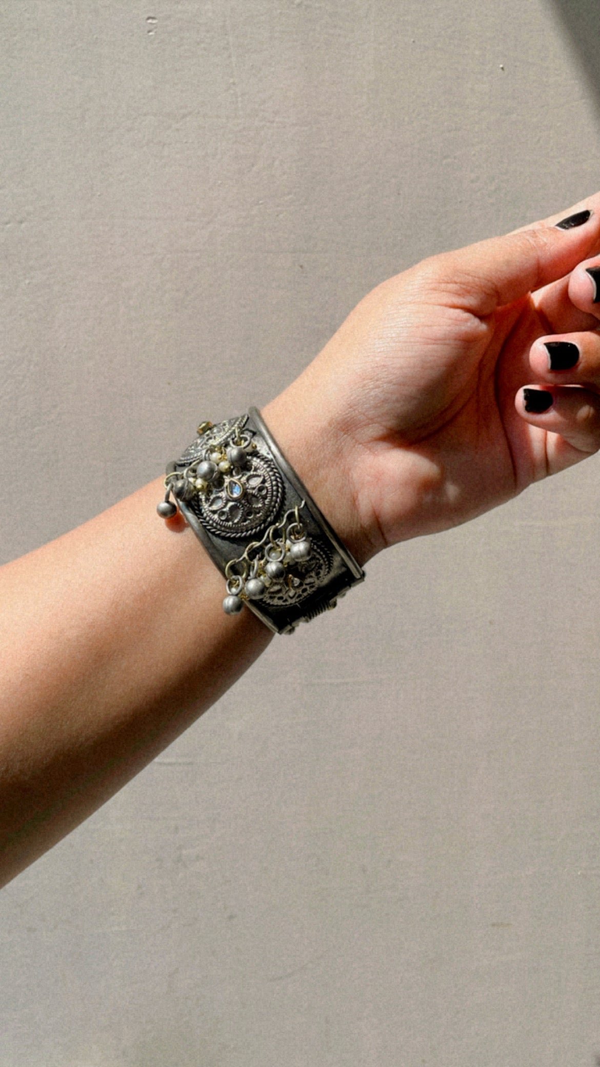 Brass ghungru bangles