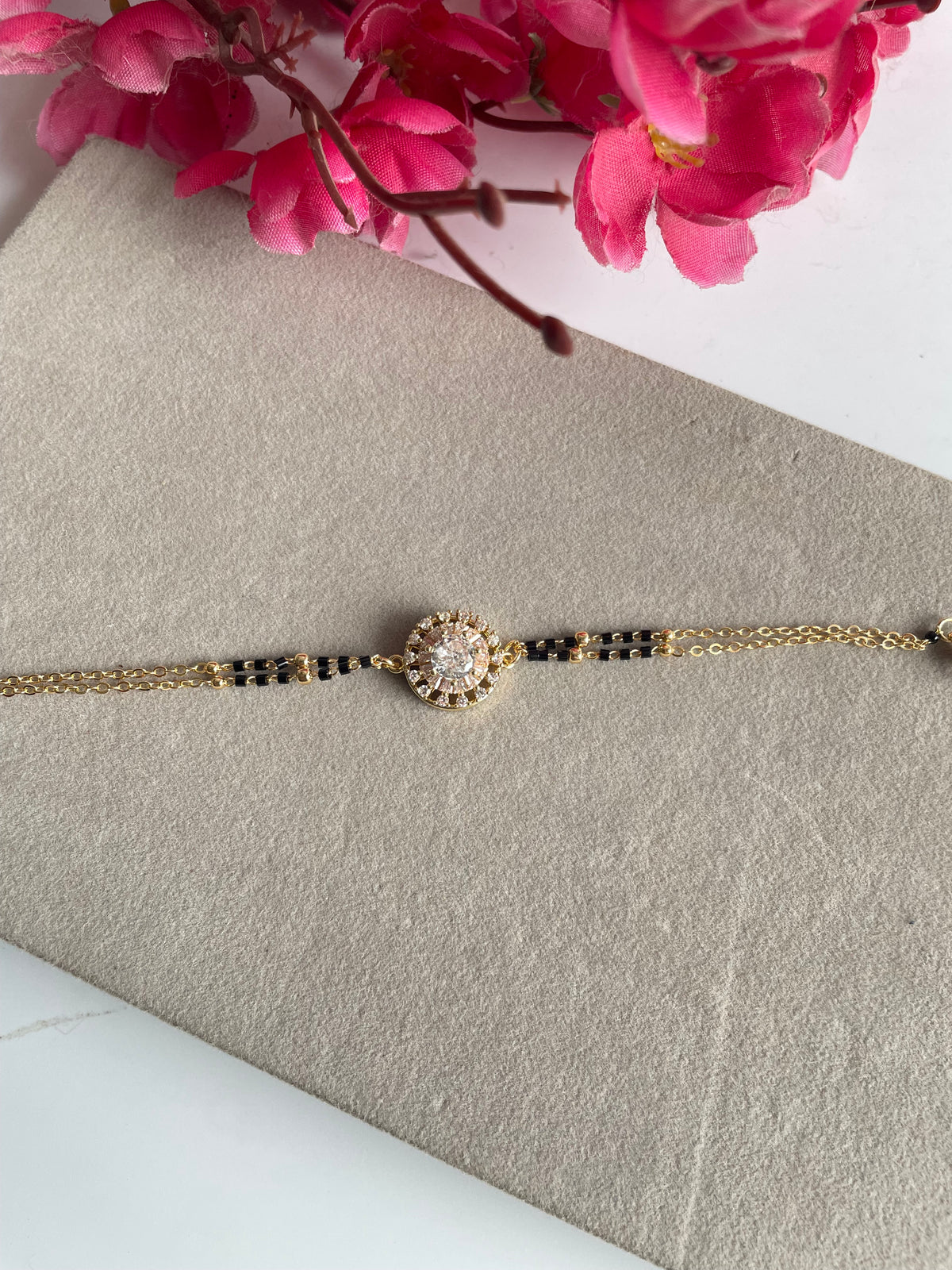 Hand Mangalsutra Bracelet 05 jewellerylovers
