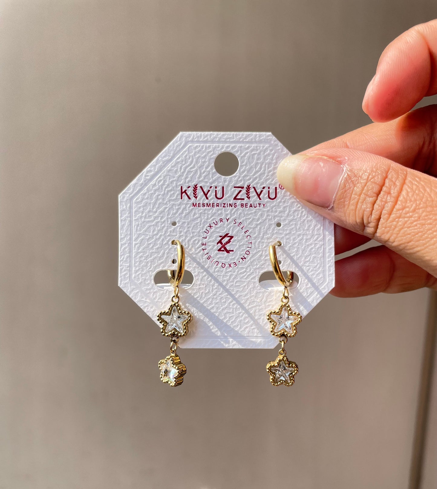 Flower earrings jewellerylovers