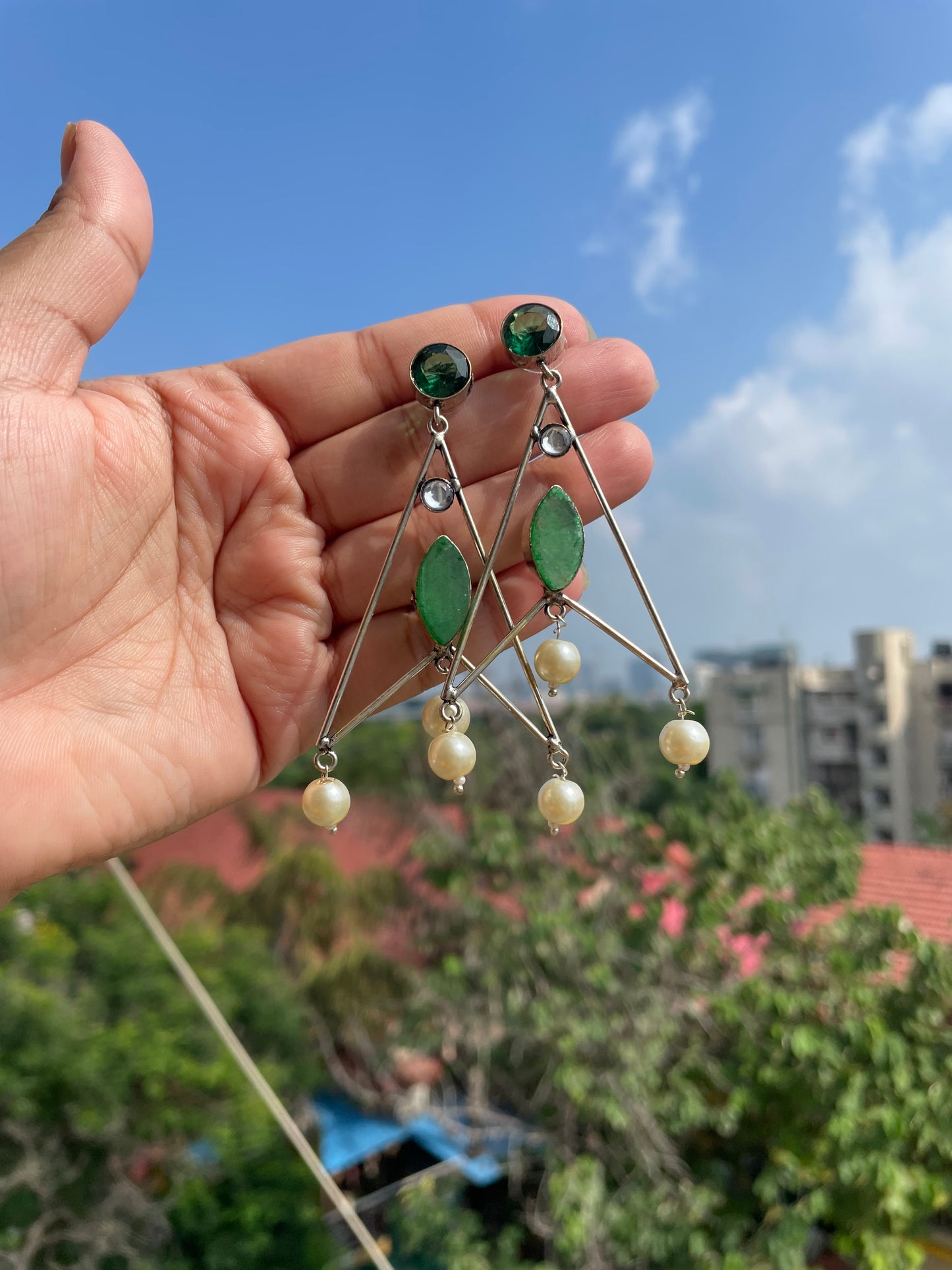 Lantern earrings