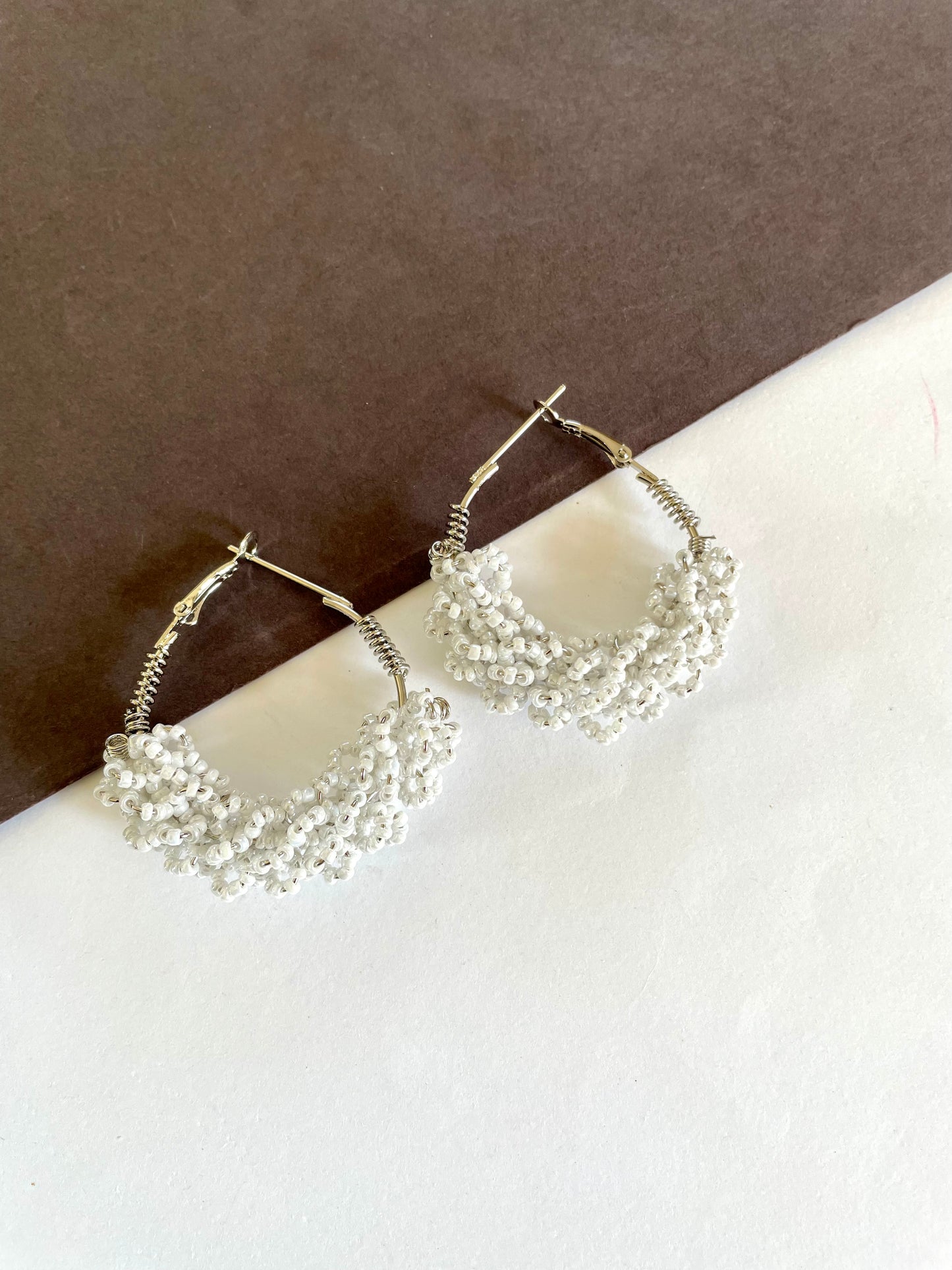 Pearl hoops