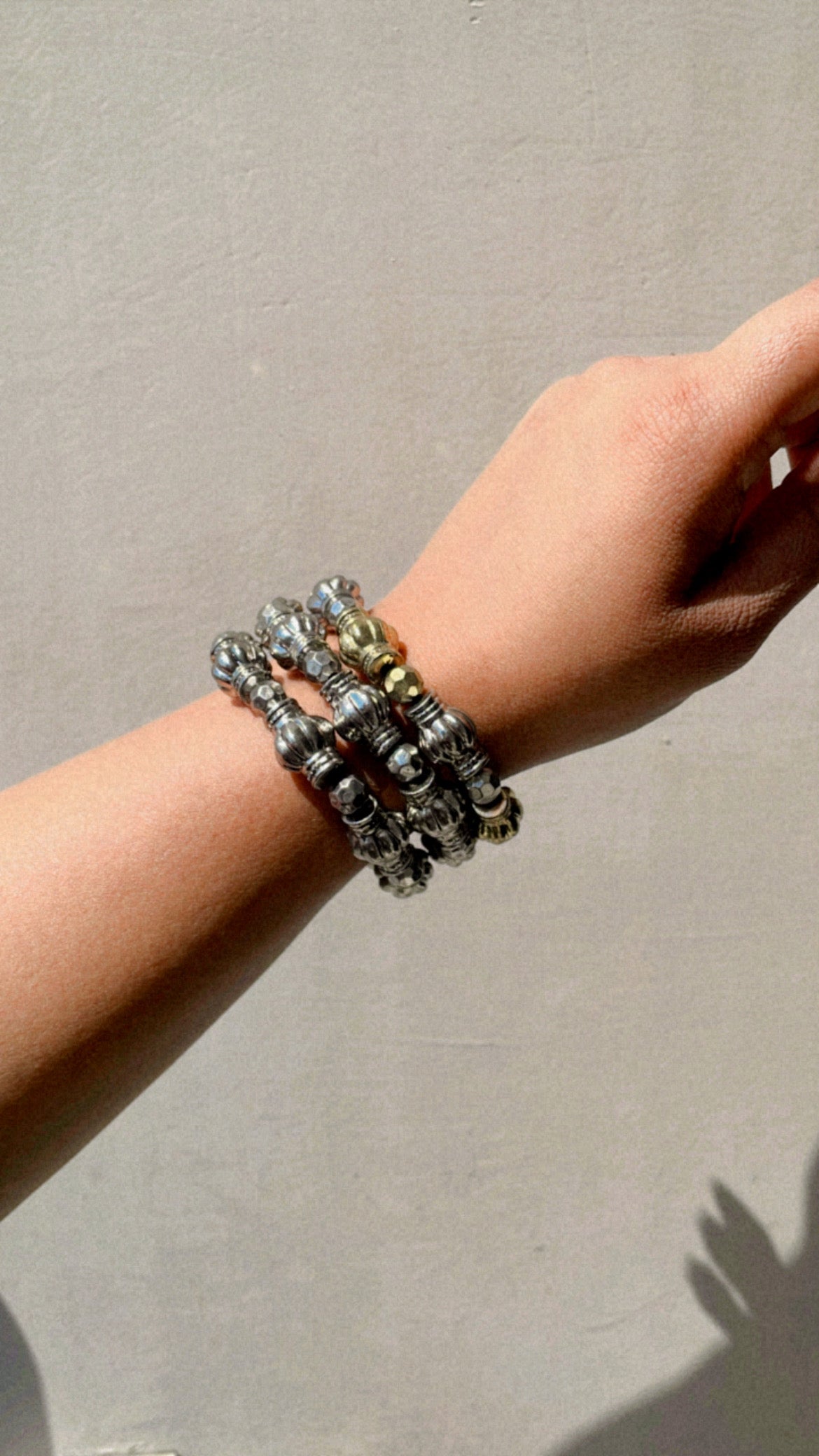 Stackable bracelets