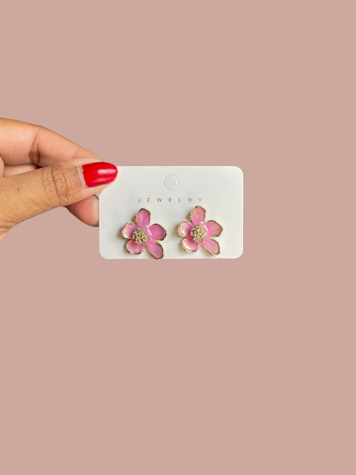 Shop flower earrings at Jewellery Lovers. Anti-tarnish, trendy & perfect for daily or festive wear. Free shipping available. jewellerylovers
