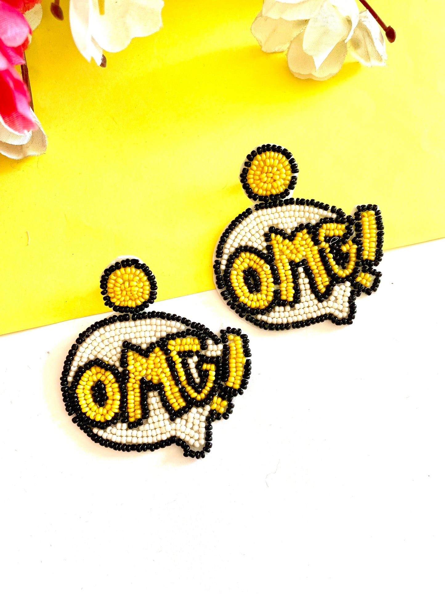 Shop omg earrings at Jewellery Lovers. Anti-tarnish, trendy & perfect for daily or festive wear. Free shipping available. jewellerylovers