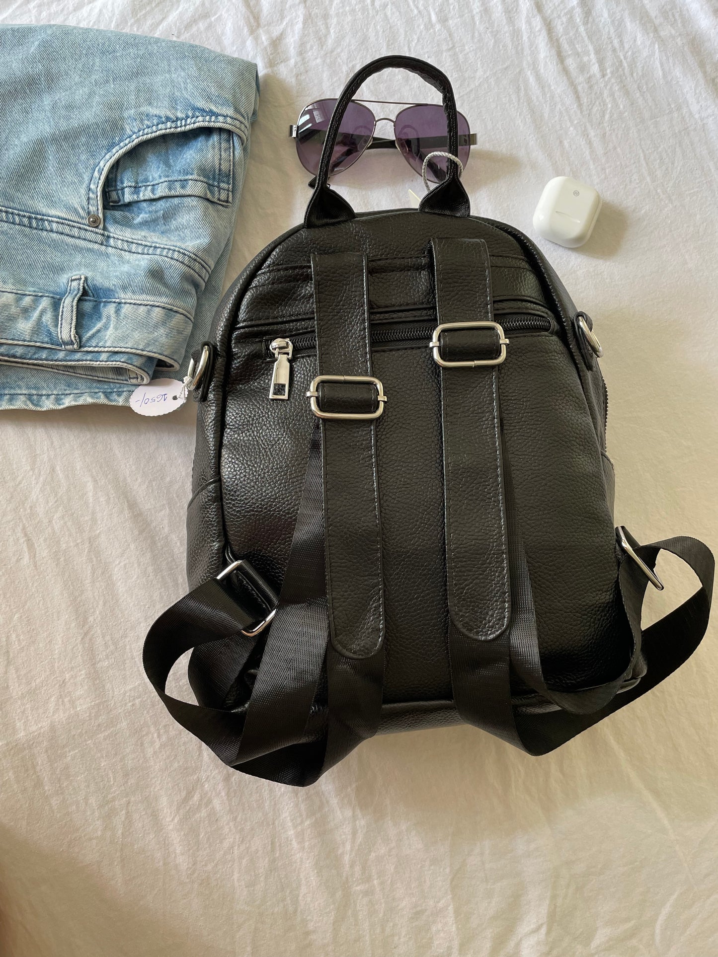 Black backpack