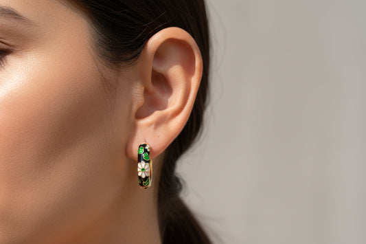 Premium enamel Hoops jewellerylovers