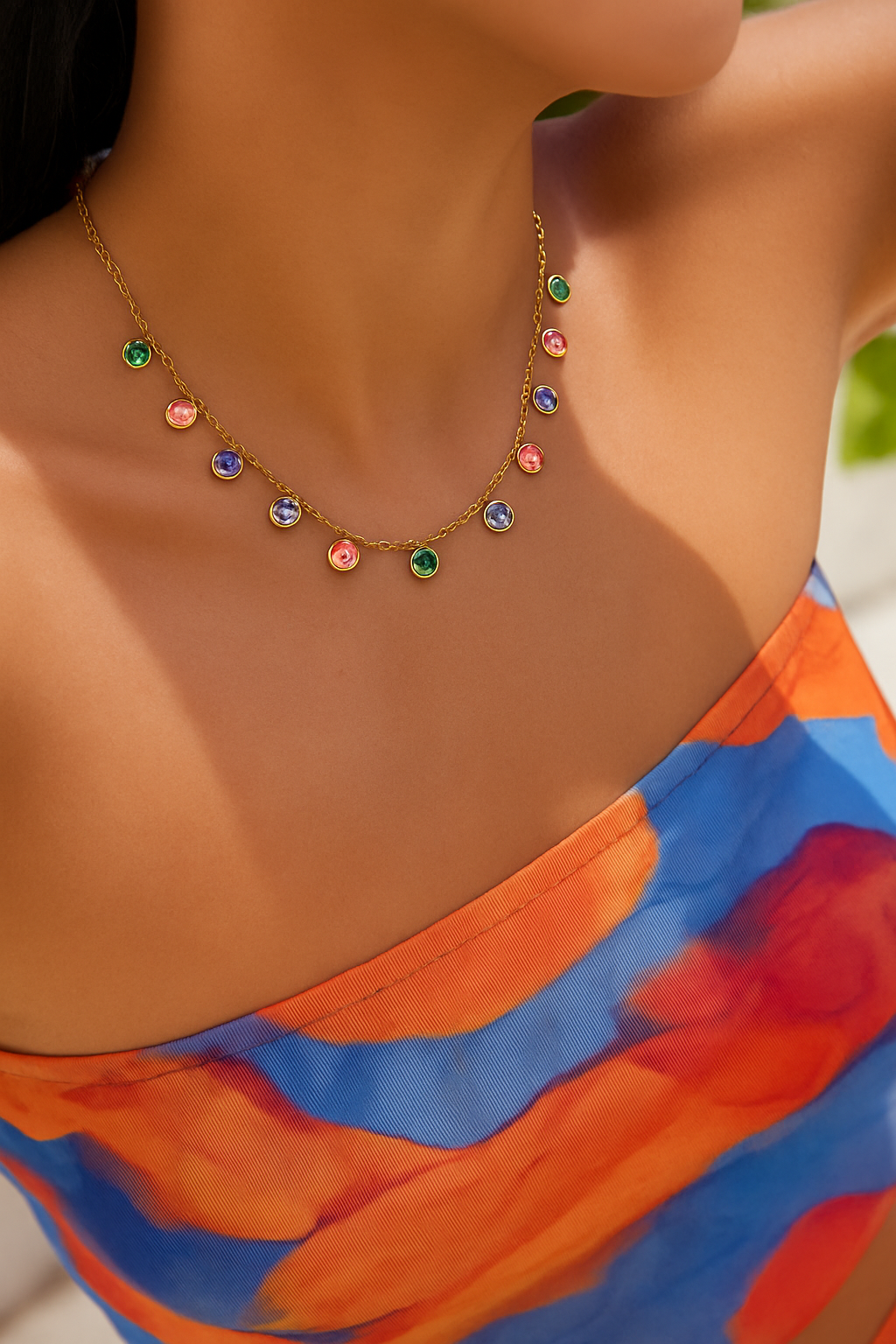 Multicolour necklace jewellerylovers