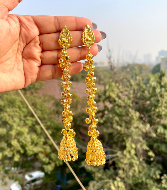 Ghungroo Kashmiri jhumka jewellerylovers