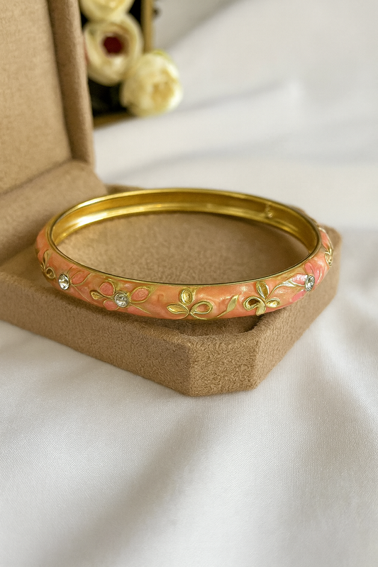 Flower bangle jewellerylovers