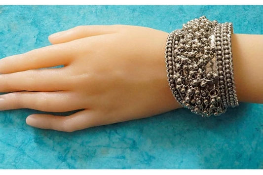 Silver cuff