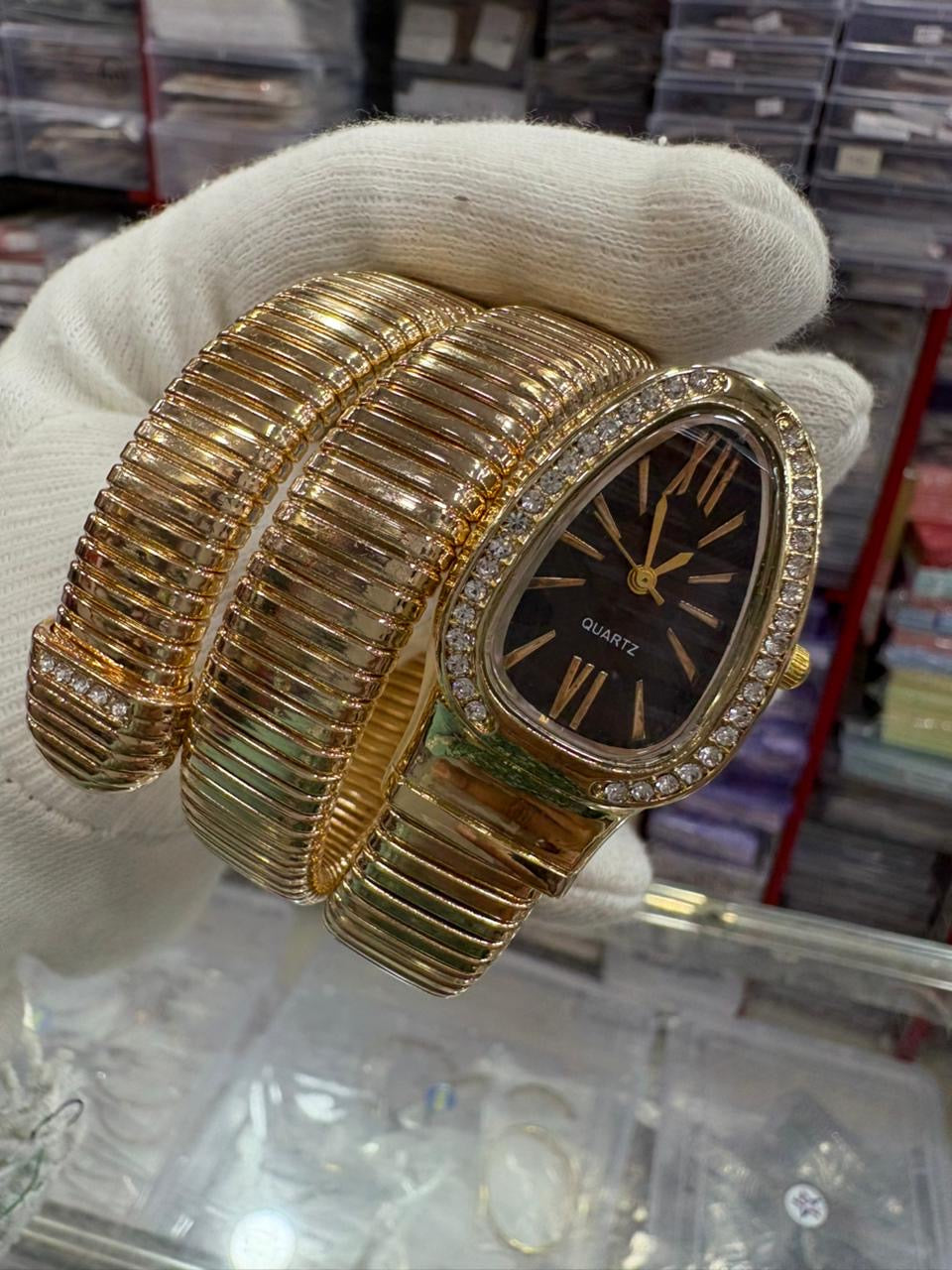 Snake Watch – Viral Design, 150+ Sold Out! | Anti-Tarnish by Jewellery Lovers jewellerylovers