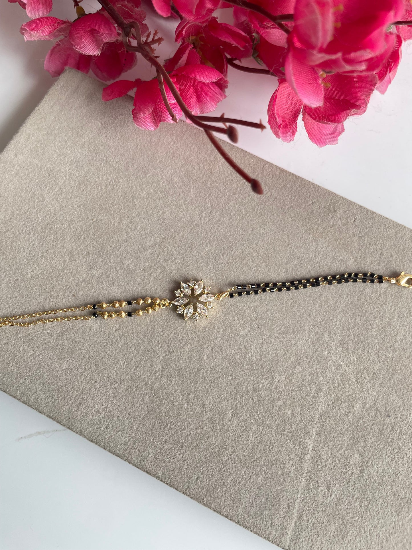 Hand Mangalsutra Bracelet 06 jewellerylovers