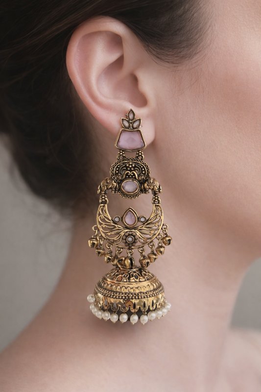 Kashmiri earrings jewellerylovers