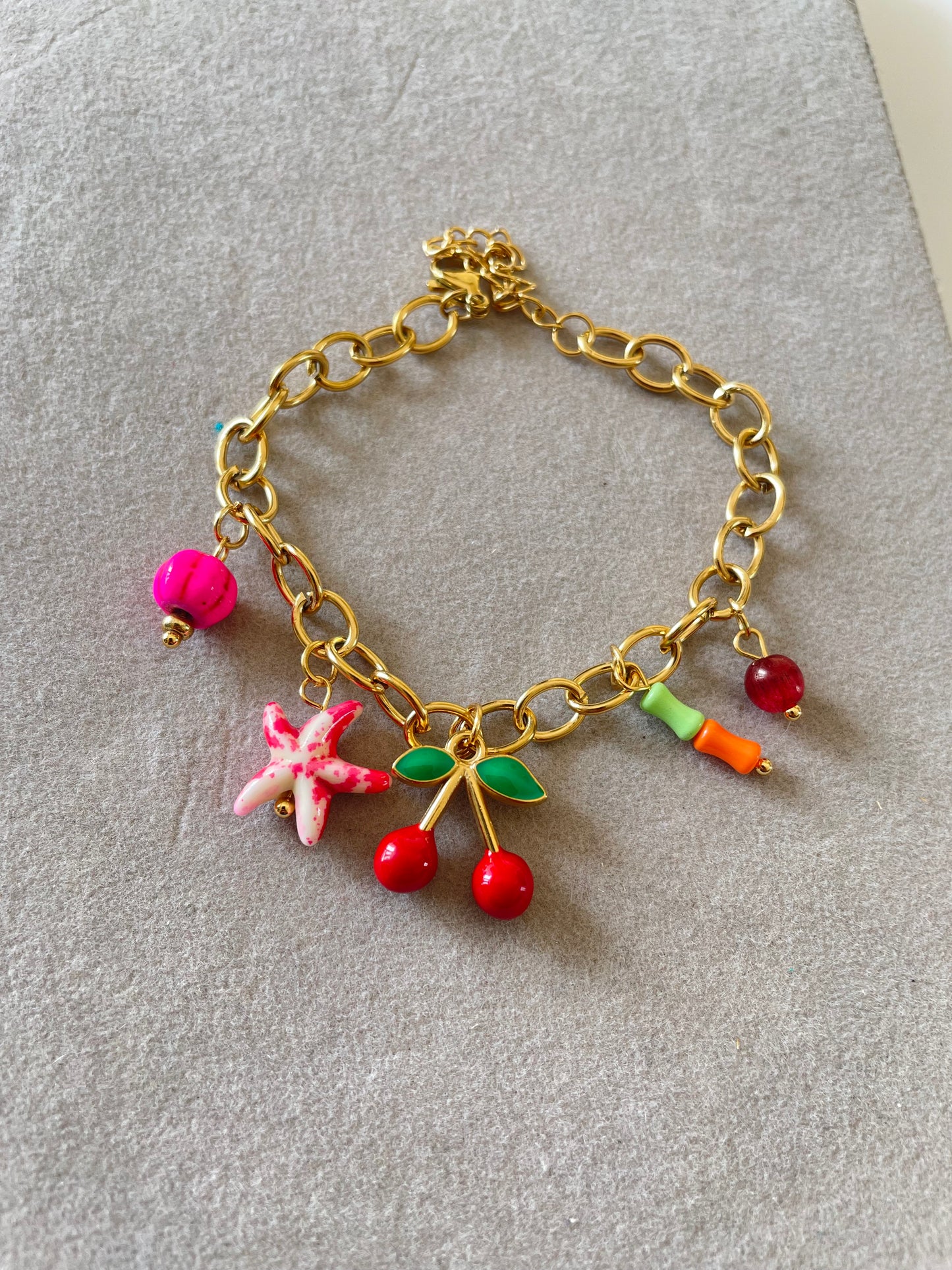 Cherry bracelet jewellerylovers
