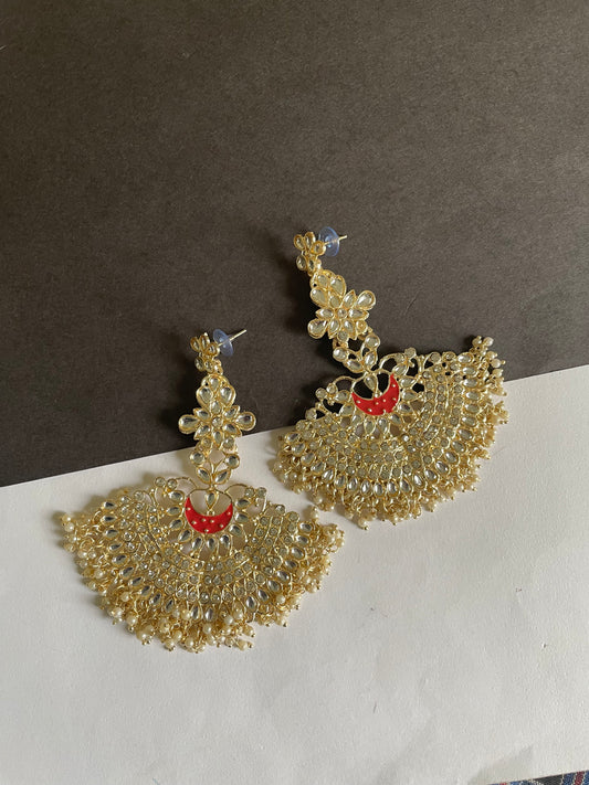 Kundan earrings