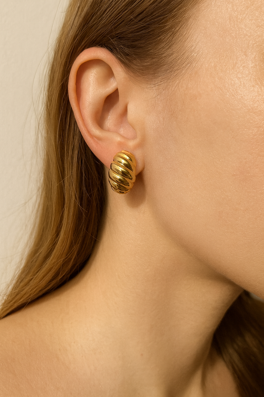 Spiral studs jewellerylovers