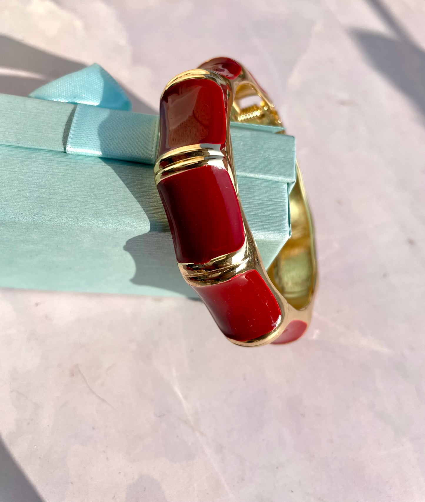Bold Enamel Bangle