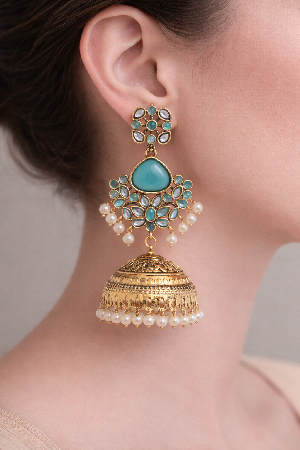 Kashmiri jhumka jewellerylovers