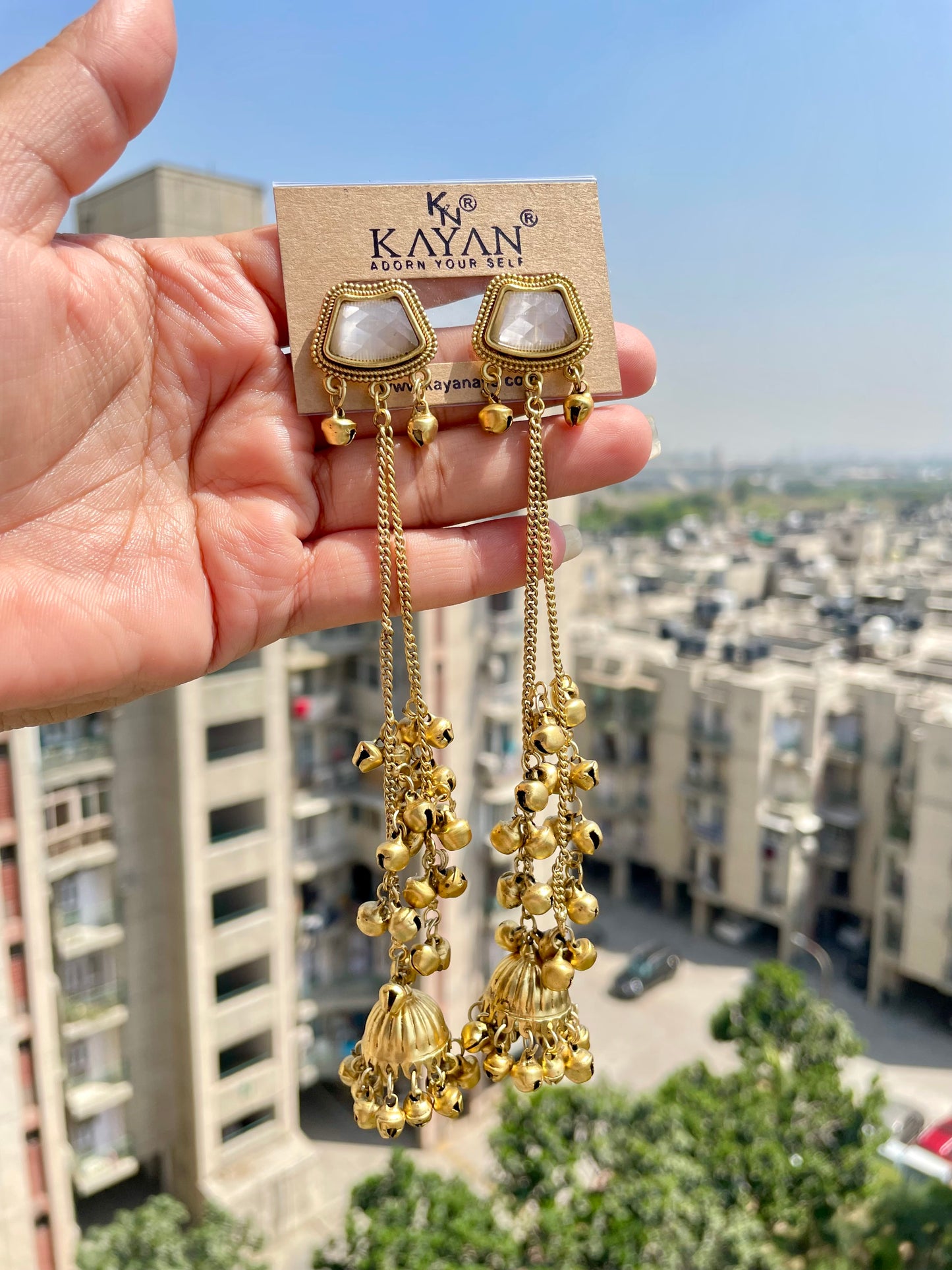 Kashmiri jhumka jewellerylovers