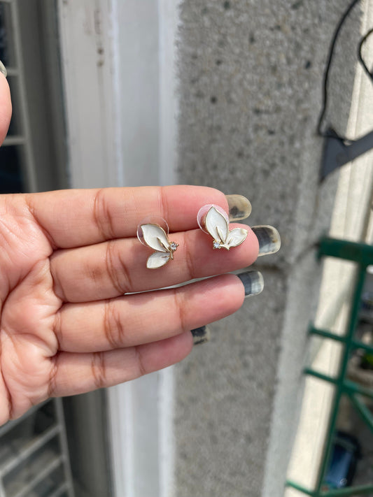 Butterfly studs jewellerylovers