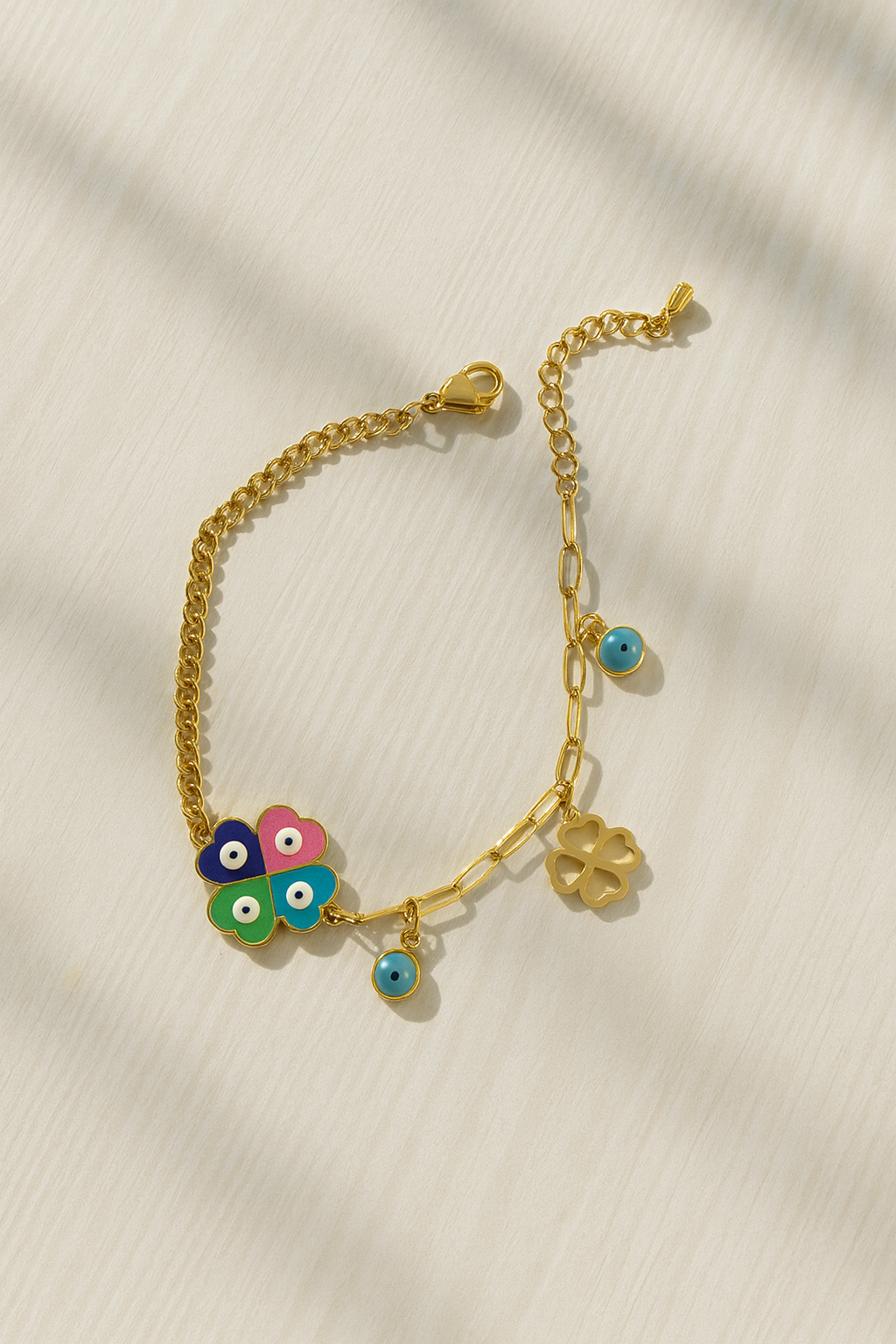 Evil eye beaded bracelet jewellerylovers