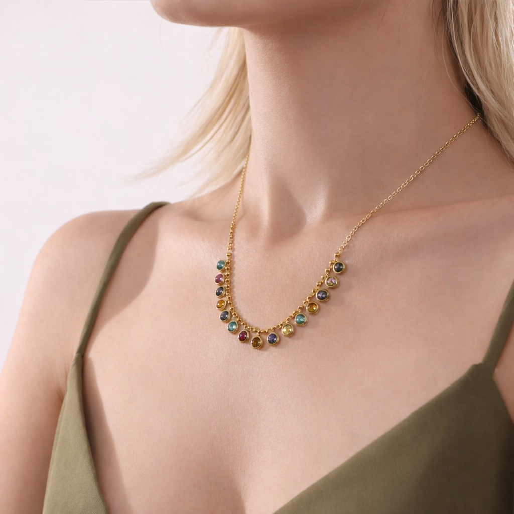 Multicolour necklace