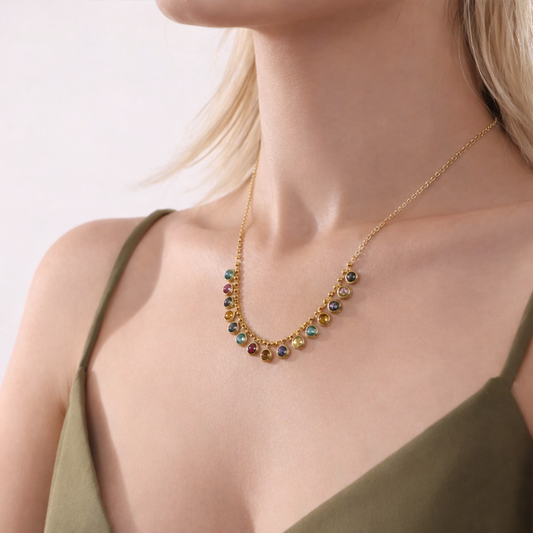 Multicolour necklace
