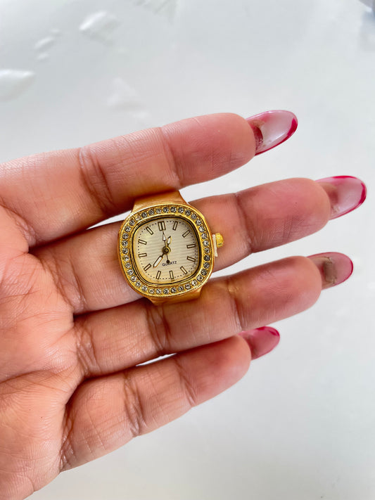 Vintage Ring Watch jewellerylovers