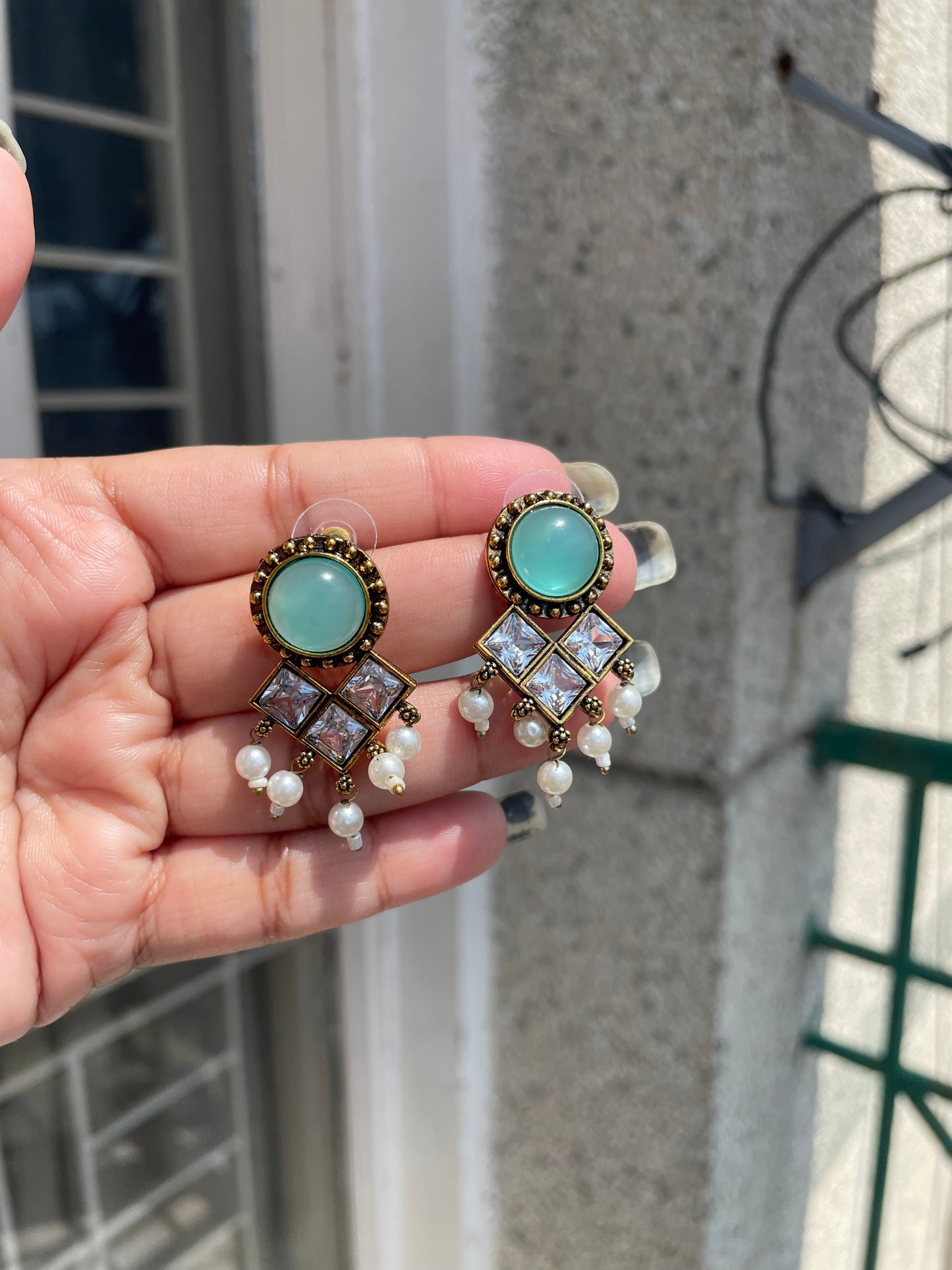 Mini beaded studs