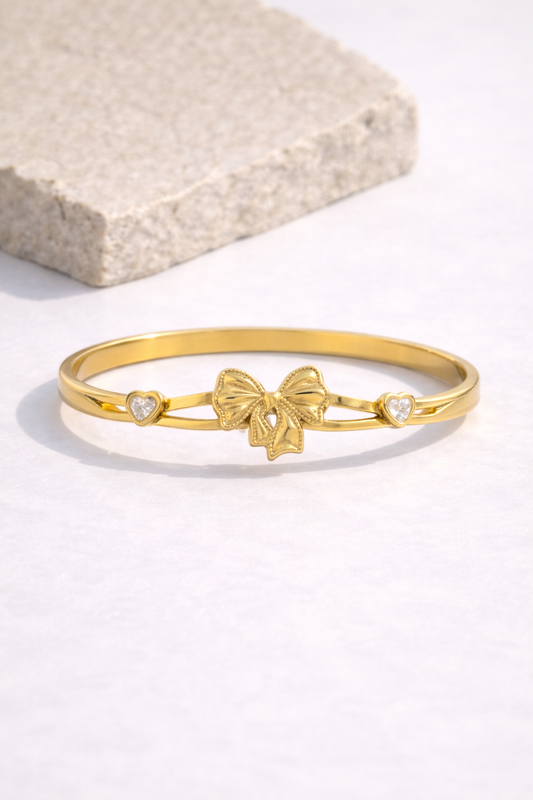 Bow bangle jewellerylovers