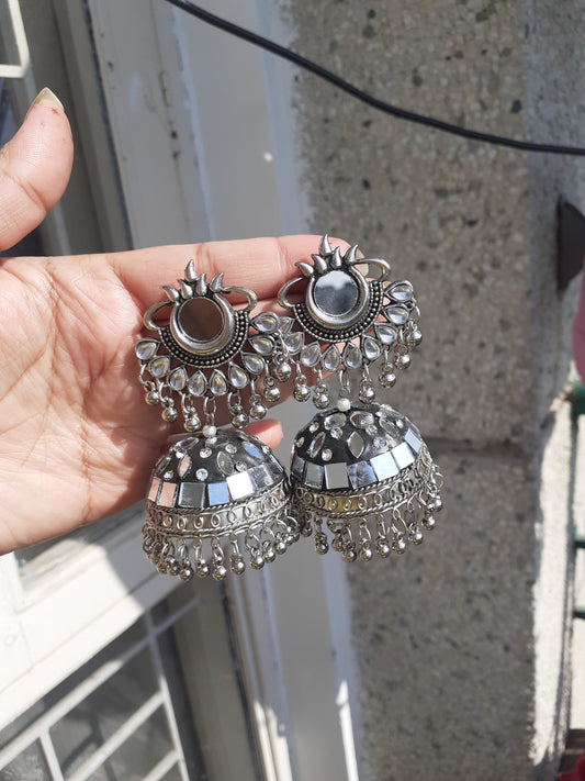 Mirror earrings