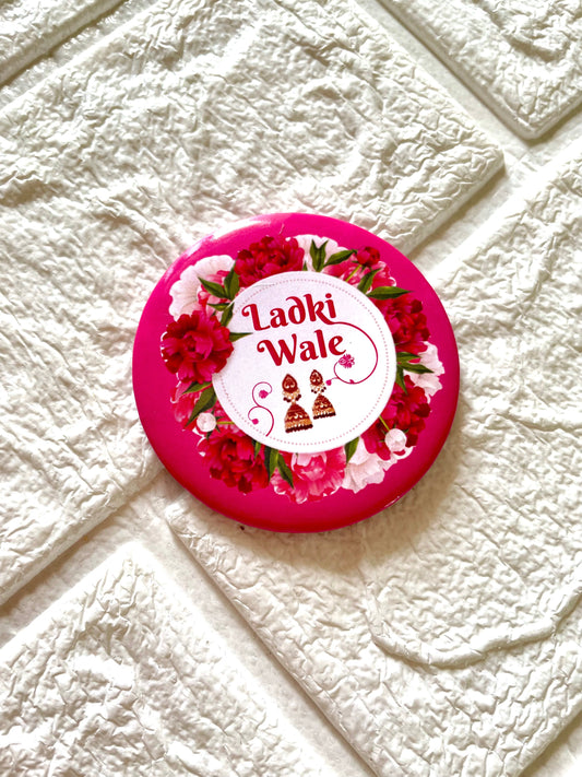 Shop ladki wale badge at Jewellery Lovers. Anti-tarnish, trendy & perfect for daily or festive wear. Free shipping available. jewellerylovers