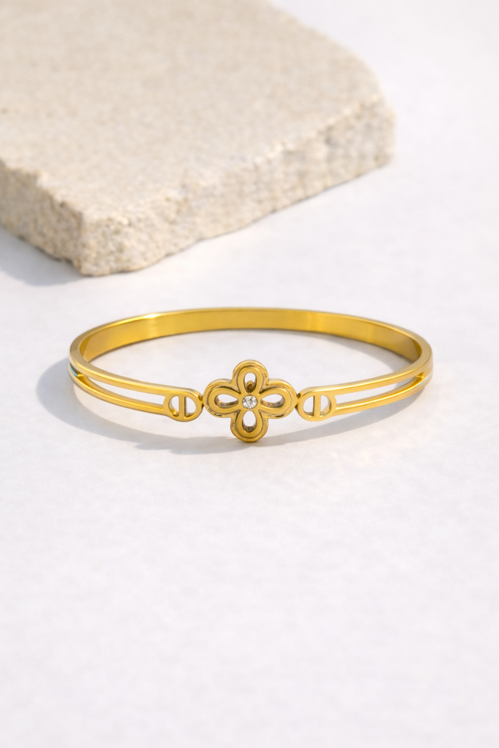 Flower bangle jewellerylovers