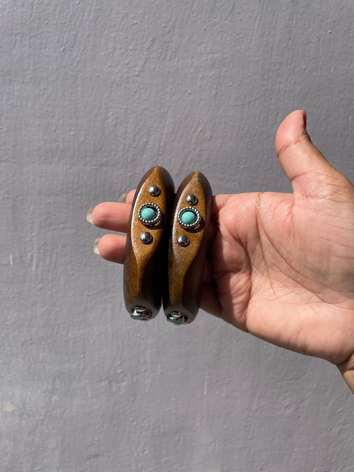 wooden stack set of 2 (size 2.8) jewellerylovers