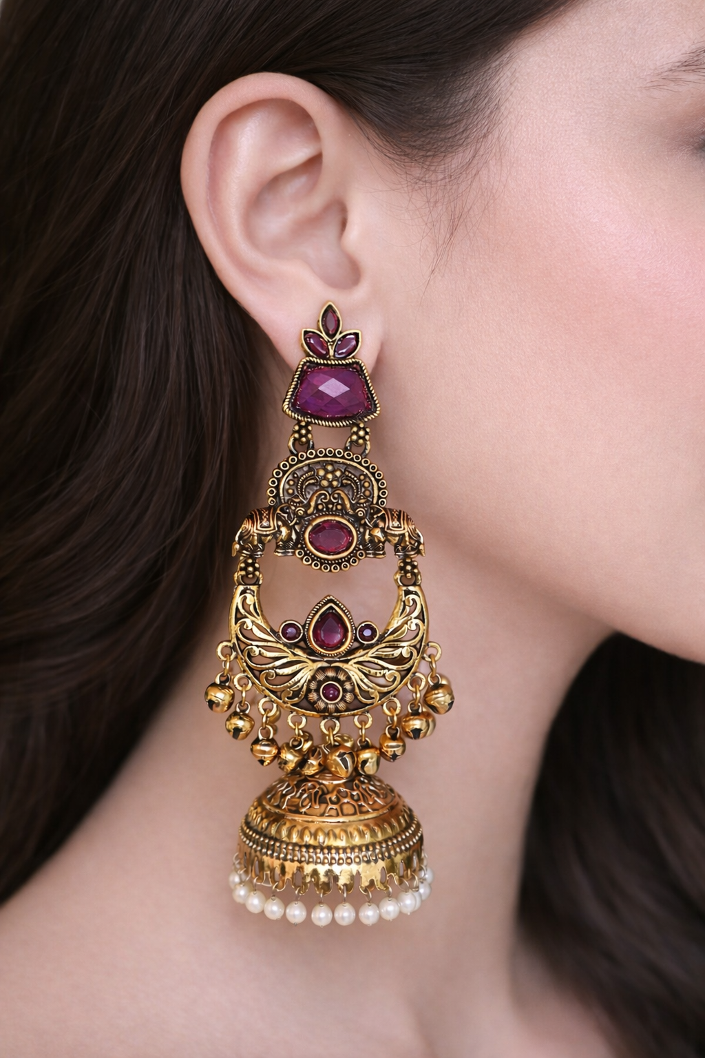 Kashmiri jhumka jewellerylovers