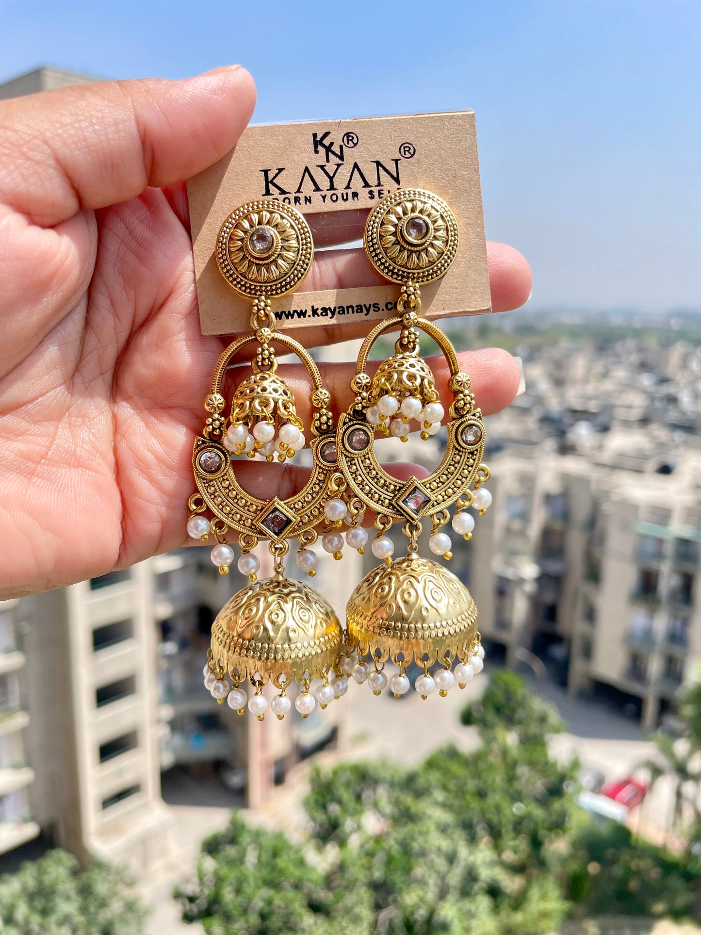 Kashmiri jhumka jewellerylovers