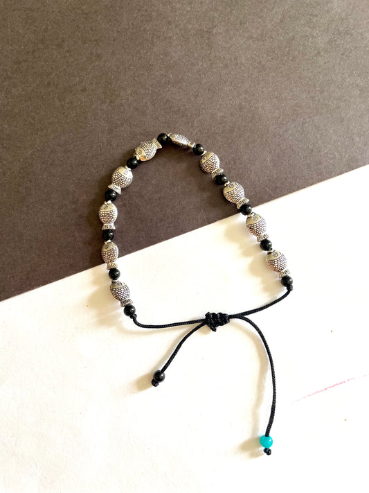Fish beaded anklets