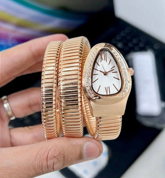 [Pre-Order] Snake Watch – Viral Design, 150+ Sold Out! | Anti-Tarnish by Jewellery Lovers jewellerylovers