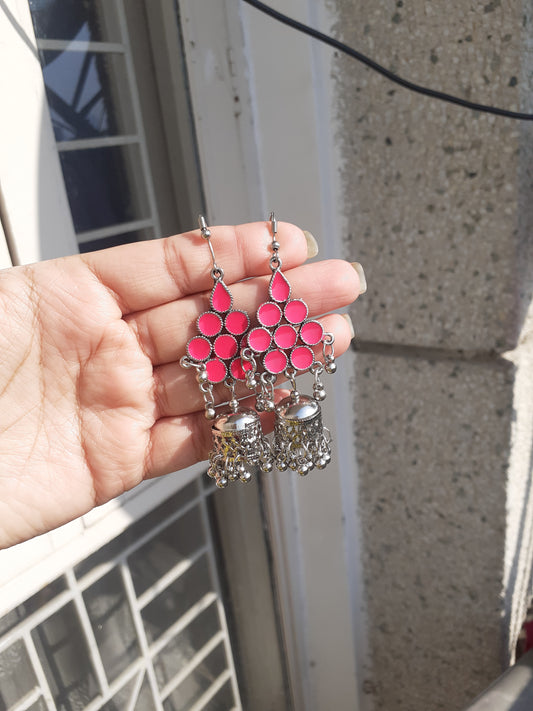 Oxidised earrings