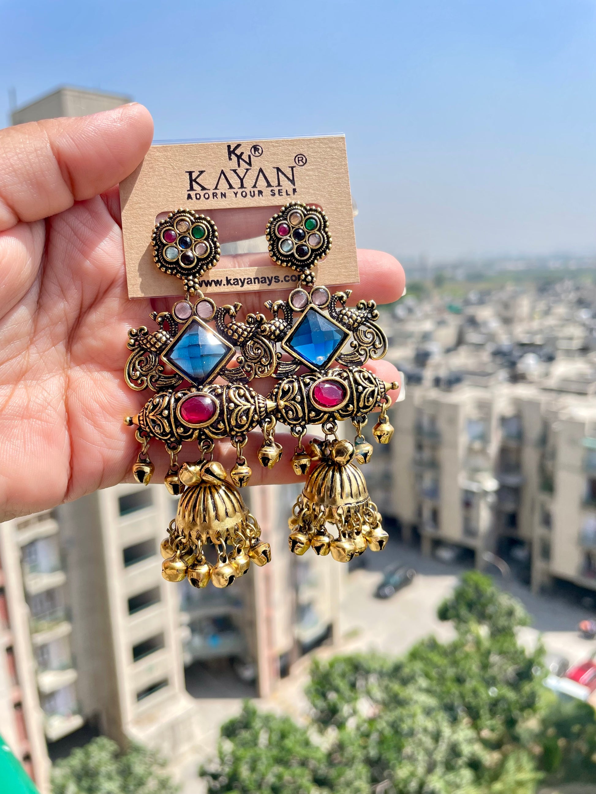 Kashmiri jhumka jewellerylovers