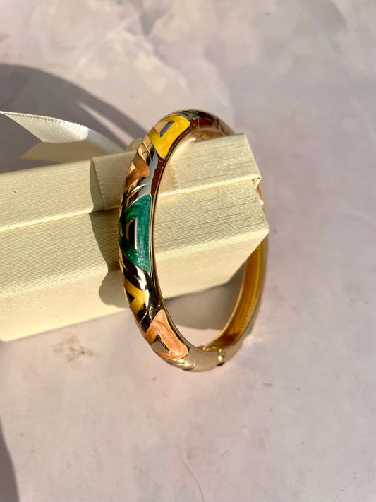 Multicolour bangle openable