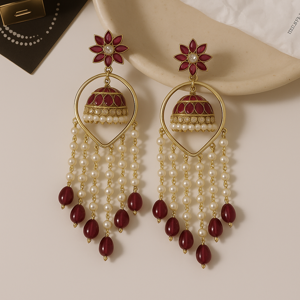 Jhoomar jhumka jewellerylovers