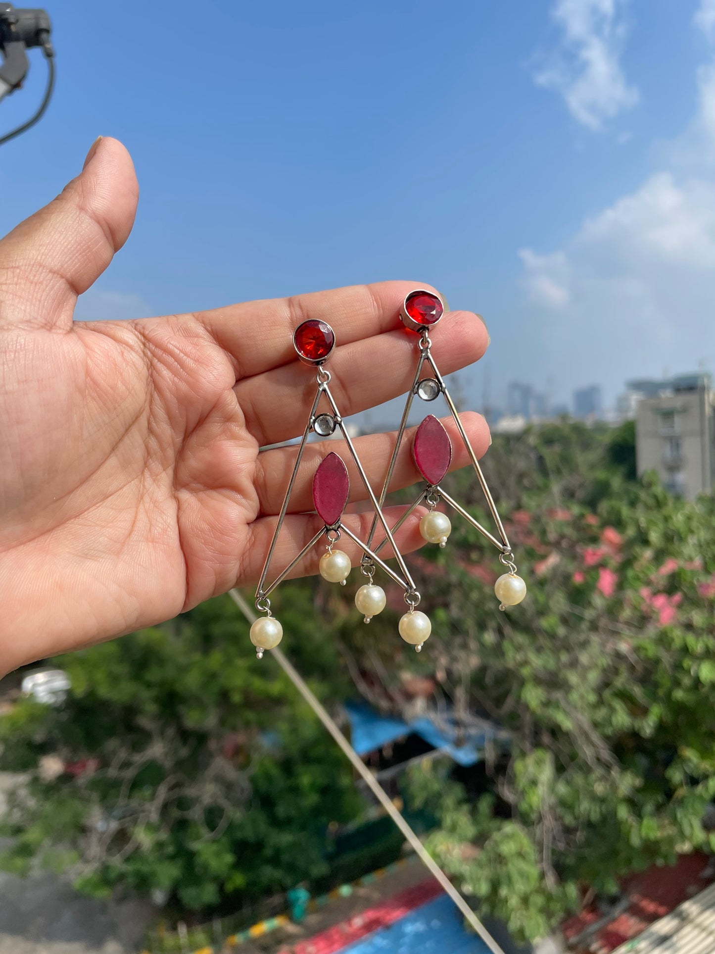 Lantern earrings