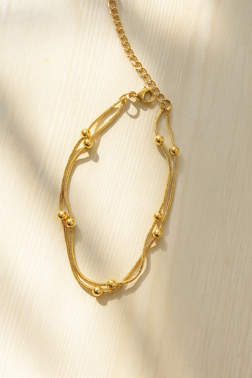 Dual chain bracelet jewellerylovers