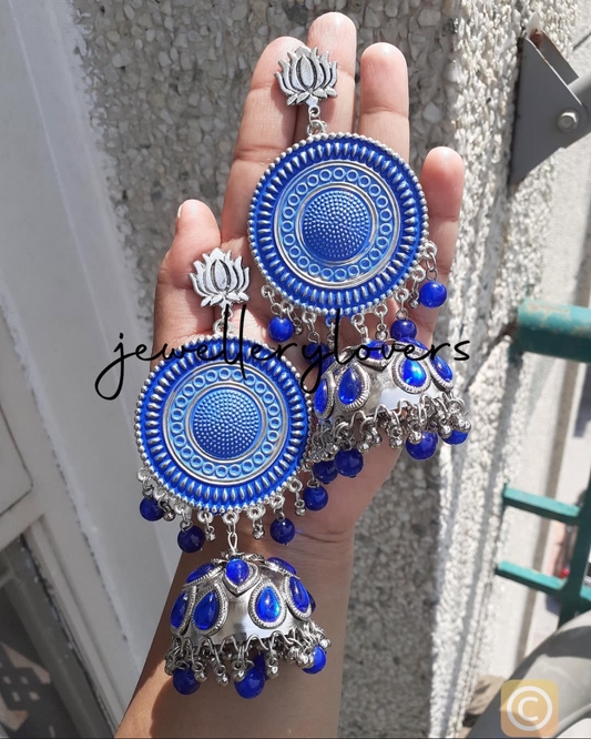 Jhumka earrings
