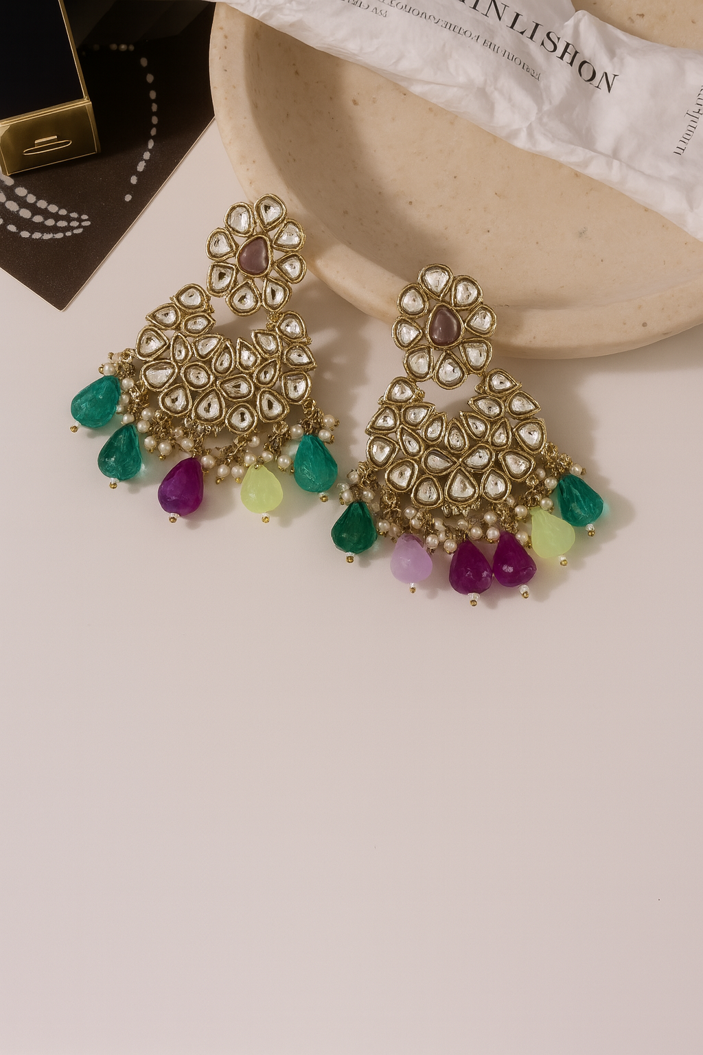 Chaandbali earrings jewellerylovers
