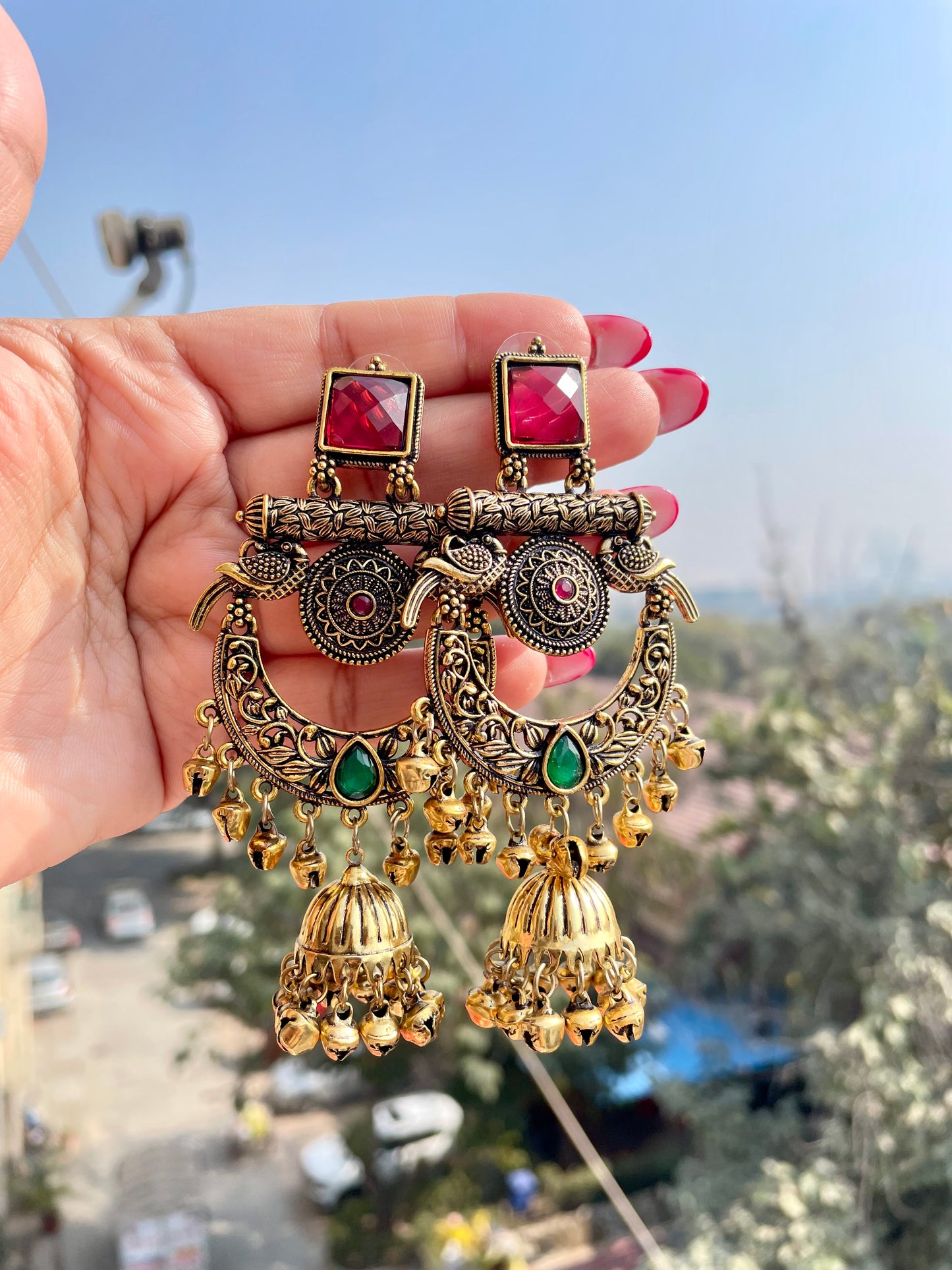 Ghungroo Kashmiri jhumka