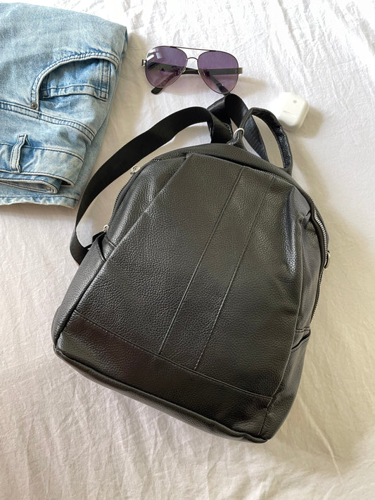 Black backpack