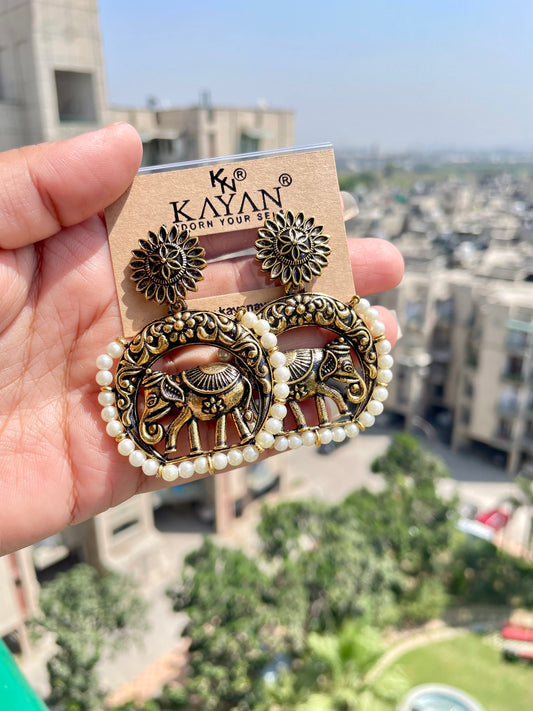 Elegant kashmiri earrings jewellerylovers