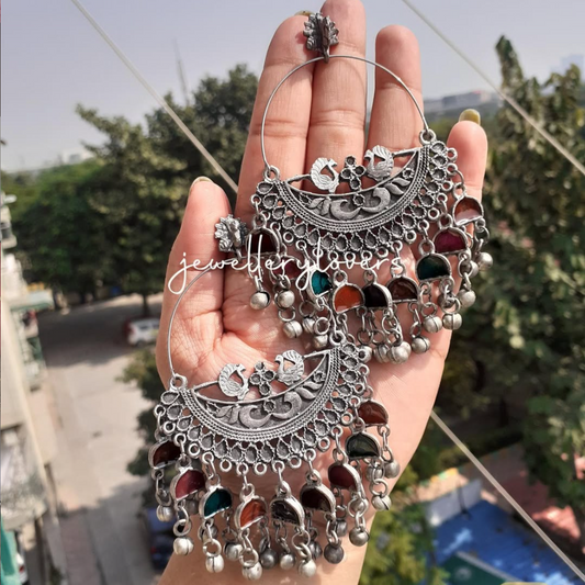 Multicolour chaandbali